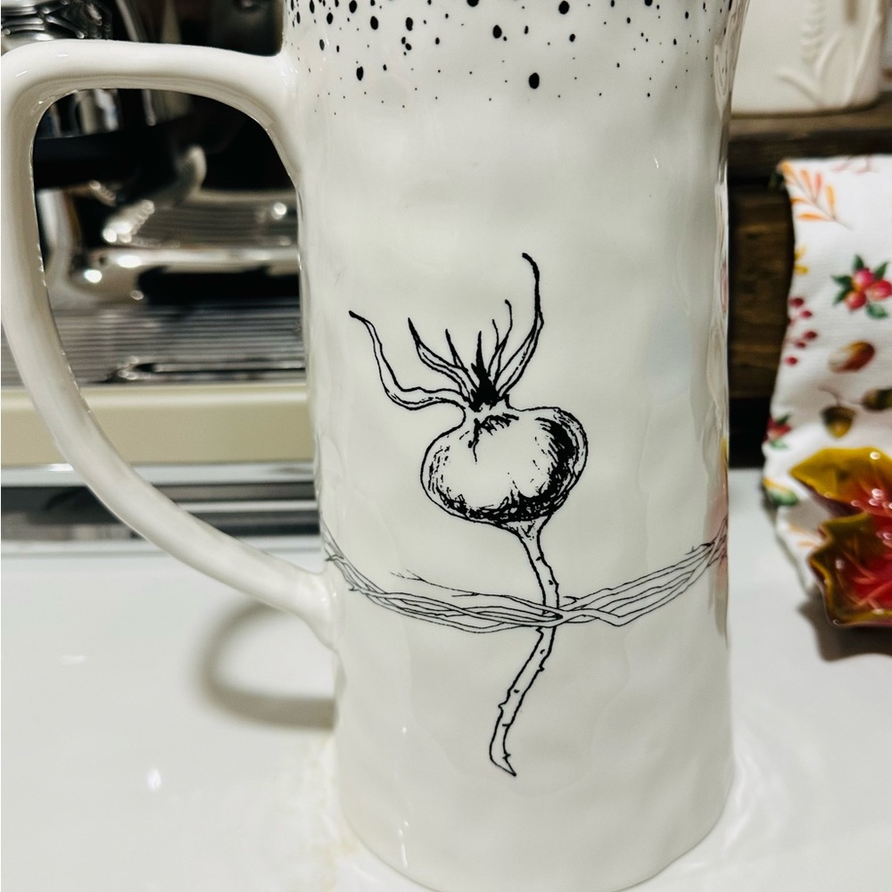 Creative Co-op pitcher with designs beautiful